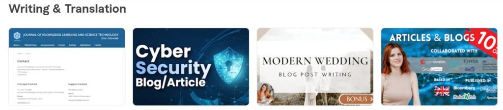 fivesquid writing work